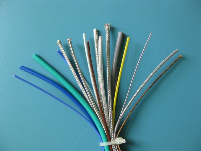 Tipo alta exactitud de los cables de extensión de termopar del Teflon de la fibra de vidrio K J