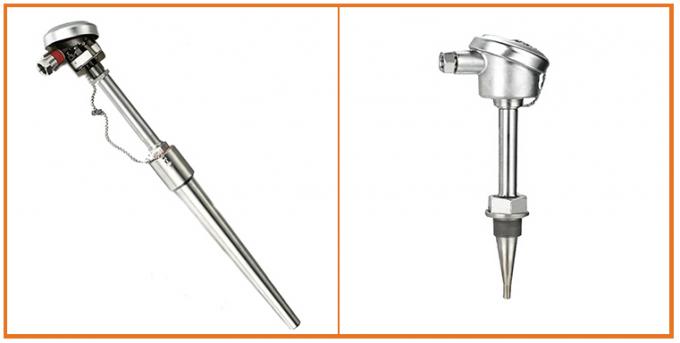 Tipo IDT aguda de K/J del termopar de la punta de prueba del Pin de la forma de la aguja con el enchufe mini/estándar