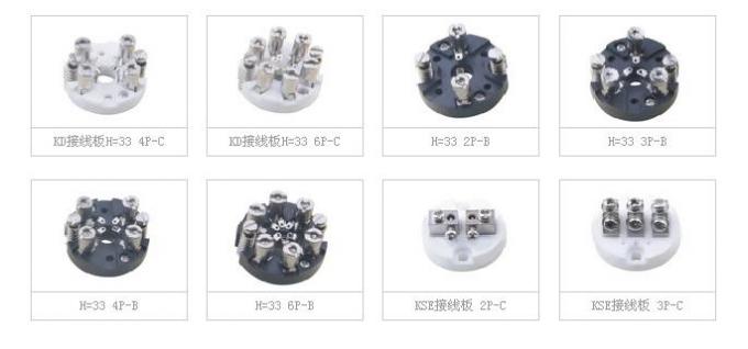Piezas y componentes de cerámica del termopar del bloque de terminales para la cabeza del termopar