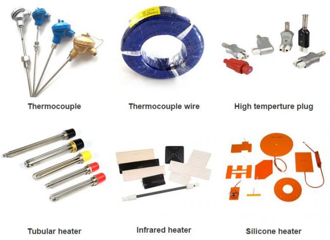 Asamblea K y tipo sensor de temperatura de J de la IDT del termopar con el reborde para el uso industrial