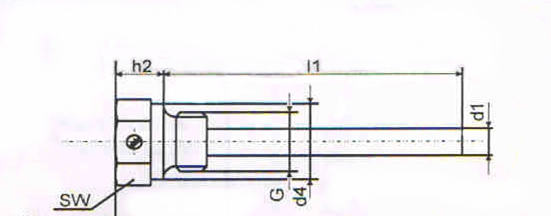 Termopar de soldadura Thermowell del hilo del reborde para la punta de prueba insertada del sensor de temperatura