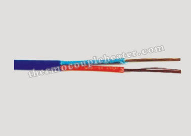 Tipo aislado fibra de vidrio K de Thermocouple Extension Cable del conductor con la chaqueta