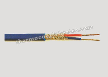 El tipo cable compensador de K del termopar con el PVC aisló la chaqueta de PVC trenzada de acero inoxidable