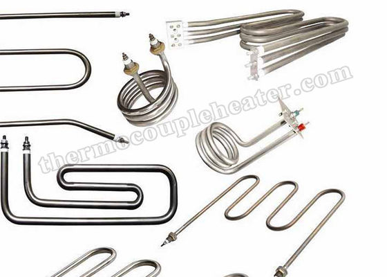 6.6m m ~ elementos de calefacción tubulares formados del acero inoxidable del diámetro de 25m m