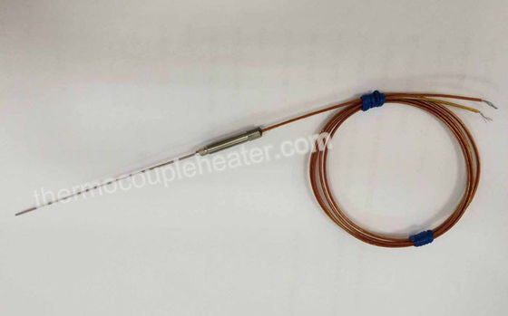 tipo IDT caliente del 1.0MM del termopar del corredor de K J con la transición del cable y del metal de Kapton