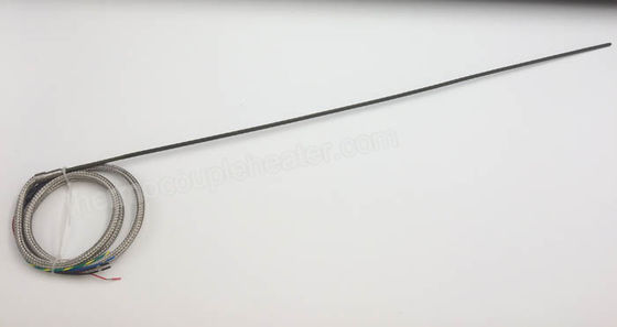 calentadores de bobina eléctricos del cable de 2,2 x de 4.2m m con el tipo termopar de J y las ventajas protegidas trenza de los SS