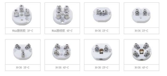 El bloque de cerámica de los componentes C-3P-C del termopar, niquela el latón revestido 21 - AWG 30