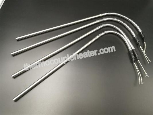 Elementos de calefacción del cartucho del diámetro 12.5m m/elemento del cartucho de la calefacción con el tubo del metal