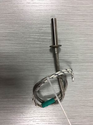 calentador industrial OD 7.9m m x 40m m del cartucho del reborde de los elementos de calefacción del aislamiento de la fibra de vidrio de 200W 230V