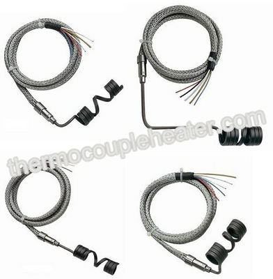 Calentadores de bobina calientes del corredor, temperatura de trabajo del serpentín de calentamiento del acero inoxidable alta