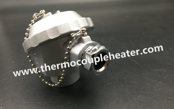 Porcelana Cabeza de termopareja de aluminio PT100 de conexión personalizada proveedor