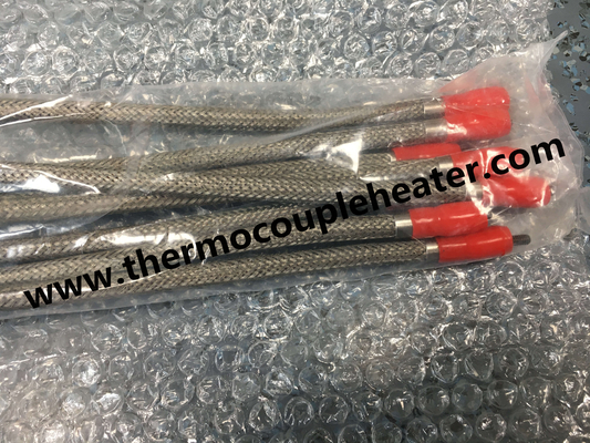 Superficie trenzada de acero inoxidable de calefacción tubular flexible fácil de doblar e instalar