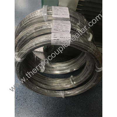 0.05 mm a 10.0 mm alambre de aleación NiCr-NiSi K tipo termopareja alambre desnudo