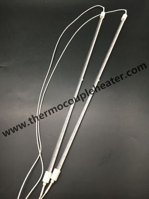 Elementos de calefacción de infrarrojos de los calentadores de cuarzo Blanco / transparente