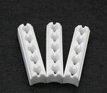 La resistencia da alta temperatura 2-8 agujerea el calentador de banda de cerámica del palillo de la esteatita