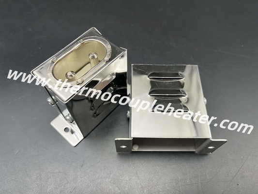 Conector industrial de alta temperatura con conector eléctrico de acero inoxidable