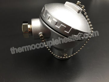 Buena fuerza del mecánico del termopar de la cabeza de aluminio de la conexión para la industria