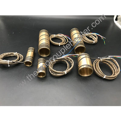 Mini calentador con termopareja Mini calentadores de bobina para máquina de moldeo por inyección Mini-prensa en calentador de bobina de latón