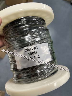 Cable de alta temperatura aislante de teflón conductor de cobre recubierto de níquel 250°C