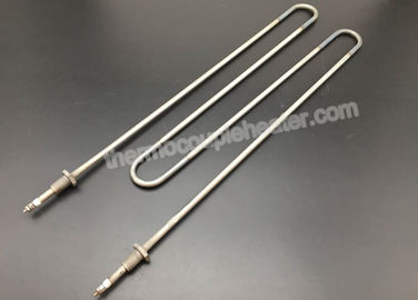 230V 2000W formó el diámetro tubular del acero inoxidable 304 8m m de los calentadores del proceso industrial