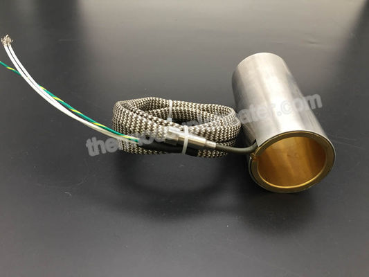 Termopar y calentadores de bobina eléctricos forrados con las mangas del acero inoxidable