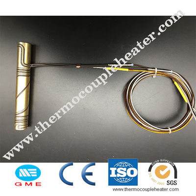 Calentador de banda de cobre amarillo de la boca de la bobina de la primavera caliente del corredor de la máquina de humo