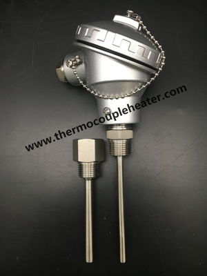 IDT insertada PT100 del sensor de temperatura con la cabeza impermeable