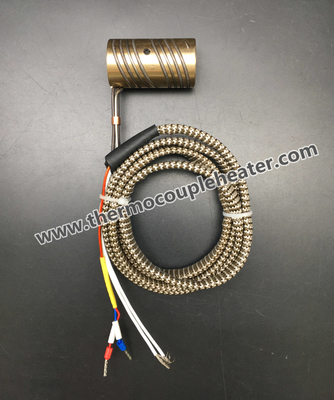 Diámetro de alambre de calefacción de cobre amarillo de Mini Tubular Resistor Coil Heater 1.8m m