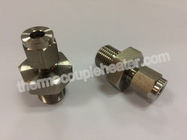 Stainless Steel 1/2 " / 1/4" / 1/8"  NPT Compression Fittings For Thermocouple Assembly