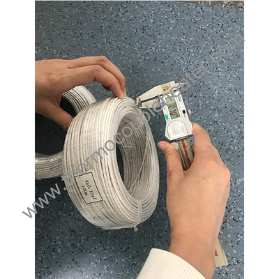 PFA Insulated RTD PT100 Cable Fiberglass Braided Shielding FEP Jacket RTD Cable