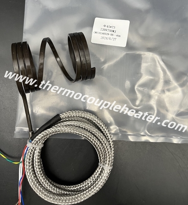 Coil Heater In Spiral Shape Customized Sizes made in China