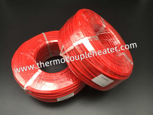 Cable de extensión de la IDT PT100 con la chaqueta del silicón del aislamiento del PTFE