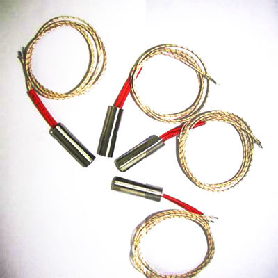 Calentador de inmersión del cartucho del aislamiento de la fibra de vidrio OD 7,9 x 30m m 100W 220V