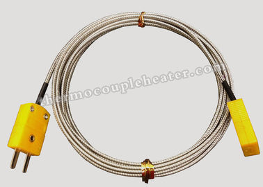 Cable compensador del termopar con la chaqueta de acero inoxidable aislada TF+SS