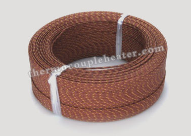 Alambre compensador aislado fibra de vidrio del termopar del acero inoxidable FB+FB+SS