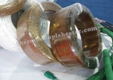 Alambre compensador aislado fibra de vidrio del termopar del acero inoxidable FB+FB+SS