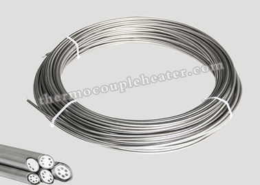 3 4 6 cable aislado mineral de la IDT de la envoltura del metal de los corazones SUS316 para el sensor de temperatura industrial
