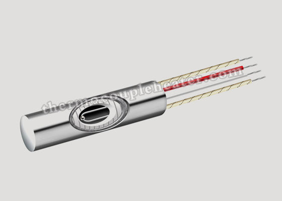 Alto calentador industrial del cartucho de la densidad del vatio con el termopar interno