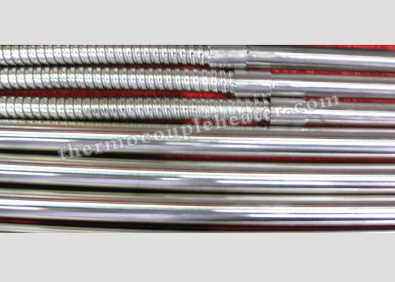 Plástico que procesa los calentadores del cartucho del elemento de calefacción con la funda de la pantalla del metal