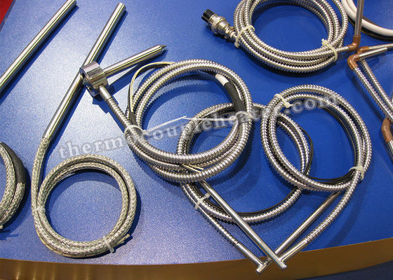 Plástico que procesa los calentadores del cartucho del elemento de calefacción con la funda de la pantalla del metal