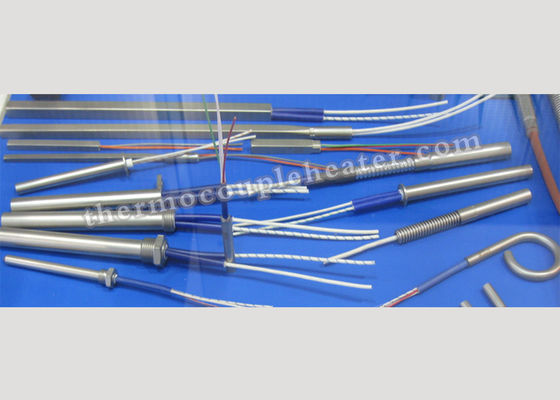 Calentador industrial del cartucho de la inmersión del enchufe del tornillo con el cable de alta temperatura
