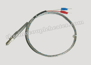 Termopar plástico del estilo del perno de la boca de los extrusores con el tipo K J de la calibración