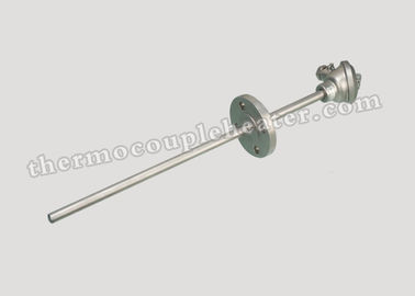 Tubo del estilo del reborde del acero inoxidable/tipo tipo punta de prueba del alambre de J T K de termopar