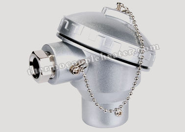 Aluminio ADC12 de la cabeza KNE de la conexión del termopar de los accesorios del sensor de temperatura