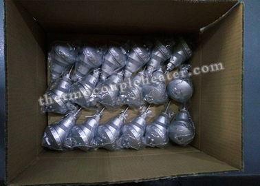 Aluminio ADC12 de la cabeza KNE de la conexión del termopar de los accesorios del sensor de temperatura