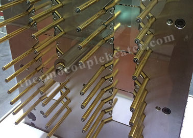 Serpentín de calentamiento caliente del corredor de la primavera industrial IP65 con el tipo termopar de K