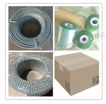 Cable de alta temperatura del calentador eléctrico, alambre de calefacción aislado caucho del silicio