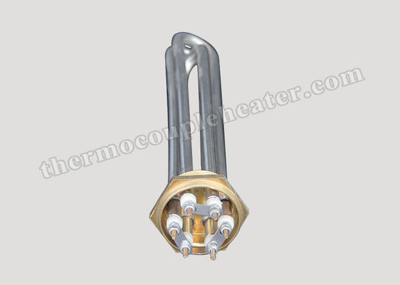 CE tubular del calentador de la inmersión industrial durable SS201 304 316 aprobado