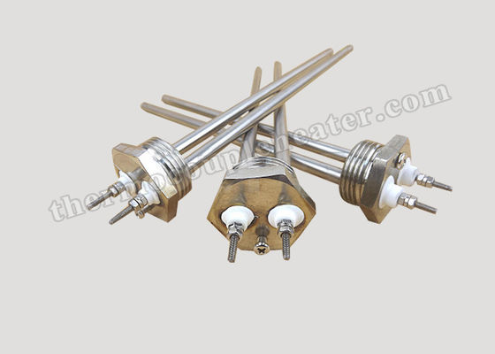 Calentador de inmersión del reborde del MgO de la pureza elevada del calentador de inmersión plano/de la agua caliente