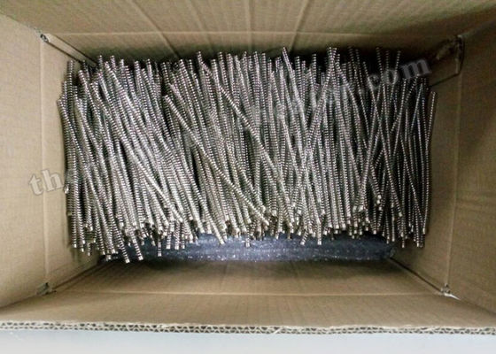 colocaciones de la bayoneta del termopar del latón de la longitud de la punta de prueba de 15m m/del acero inoxidable